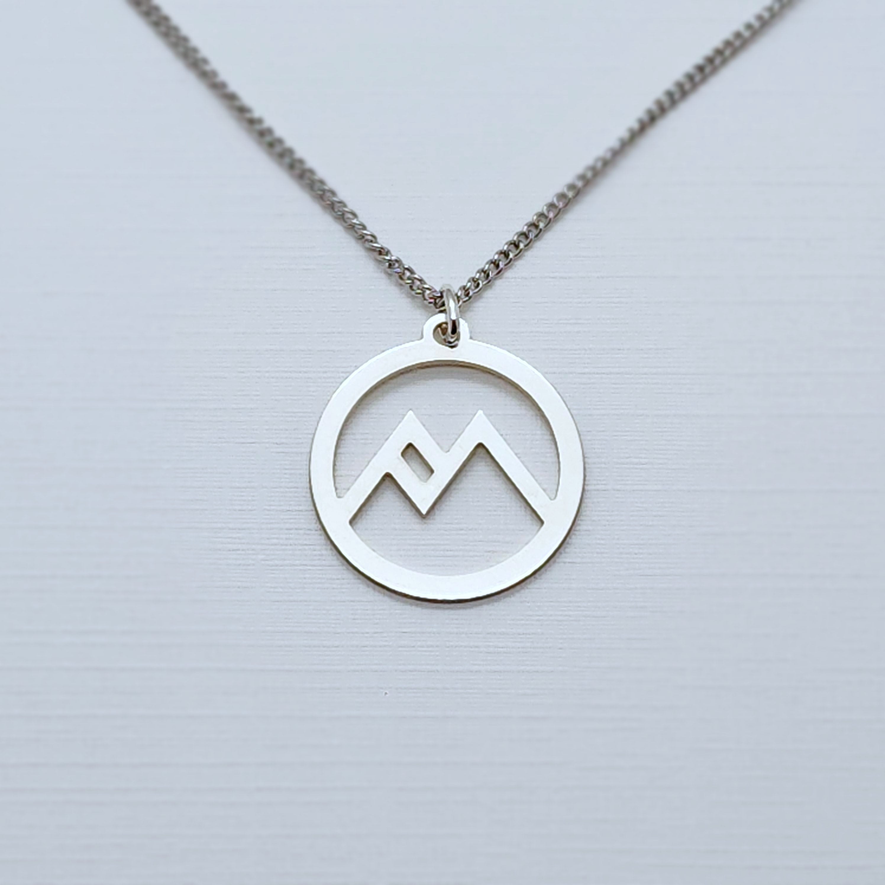 Free Form Sterling Silver Pendant (Includes Chain) – Meraki Minted